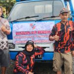 Tim Pemuda Pancasila PAC Paguyangan Salurkan Bantuan Air Bersih untuk Warga Terdampak Banjir Bandang di Desa Kalierang, Bumiayu